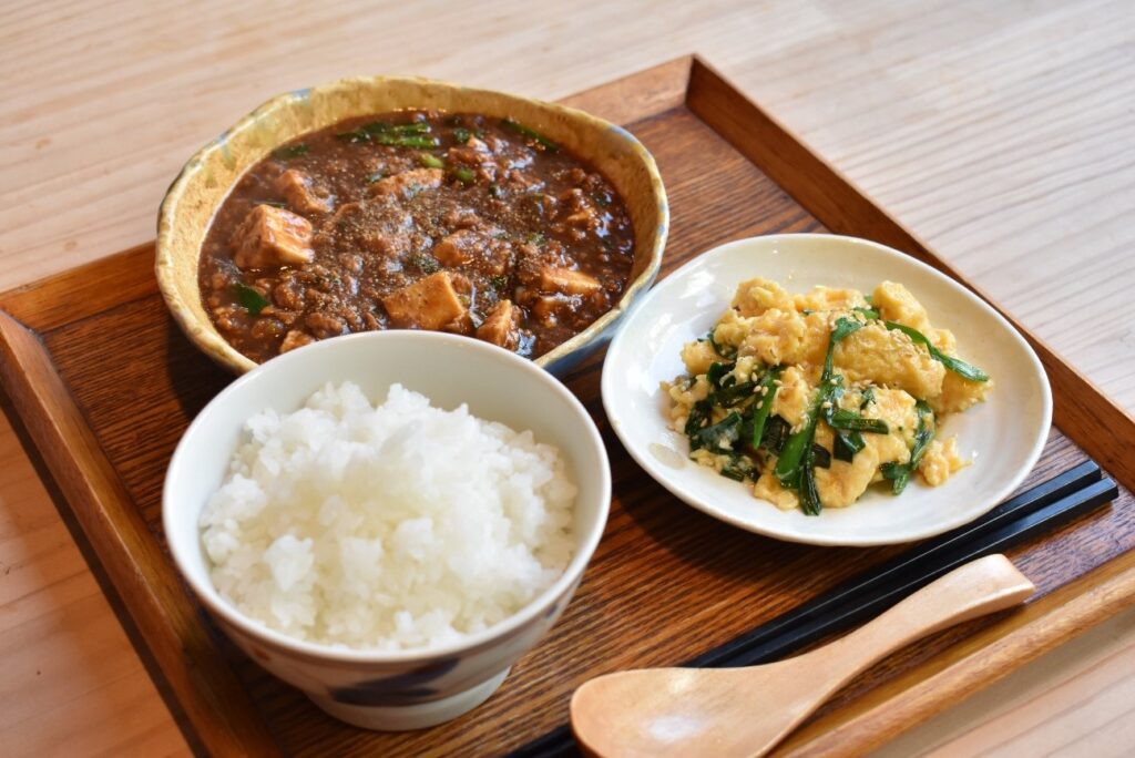 赤味噌和風マーボー豆腐